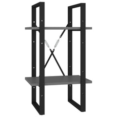 Book Cabinet Grey Engineered wood Medium Book Cabinet