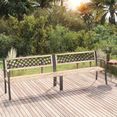 Garden Bench Natural wood Chinese fir wood Large Durable