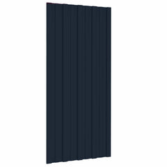 Roof Panel 36 pcs Anthracite 39.37 x 17.72 in Galvanised steel
