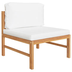 Garden Lounge Set Teak Solid Teak Wood Large Durable