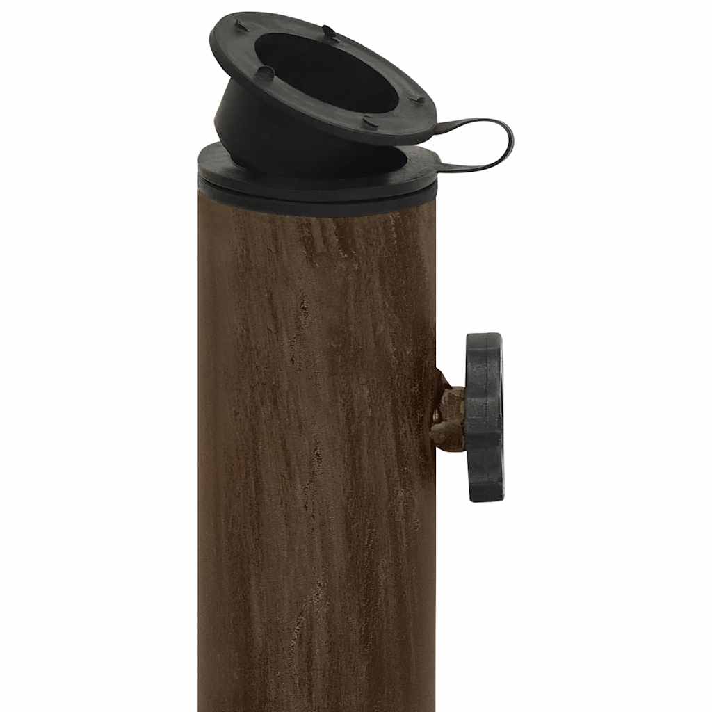 Umbrella Base Bronze 15.7x15.7x12.6 Cast Iron