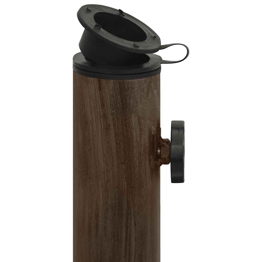 Umbrella Base Bronze 17.7x17.7x11.8 Cast Iron
