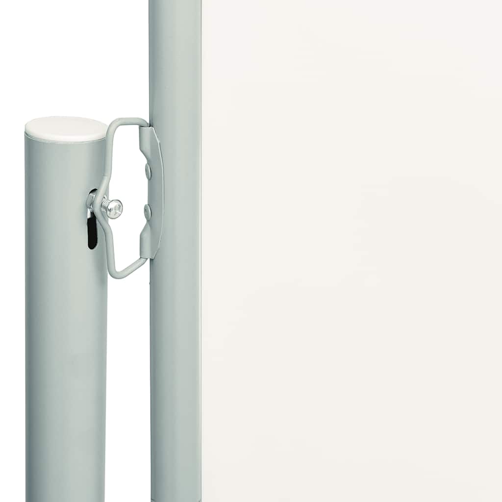 Patio Retractable Side Awning 46.1x236.2 Cream