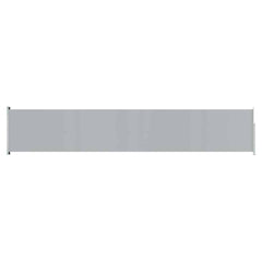 Patio Retractable Side Awning 46.1x236.2 Gray
