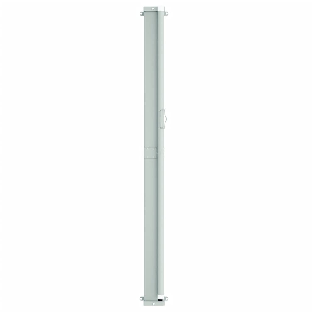 Patio Retractable Side Awning 46.1x236.2 Brown