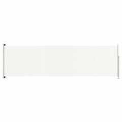 Patio Retractable Side Awning 70.9x236.2 Cream