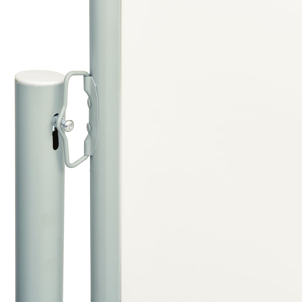 Patio Retractable Side Awning 70.9x236.2 Cream
