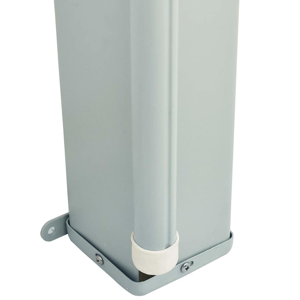 Patio Retractable Side Awning 78.7x236.2 Gray
