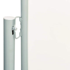 Patio Retractable Side Awning 86.6x236.2 Cream