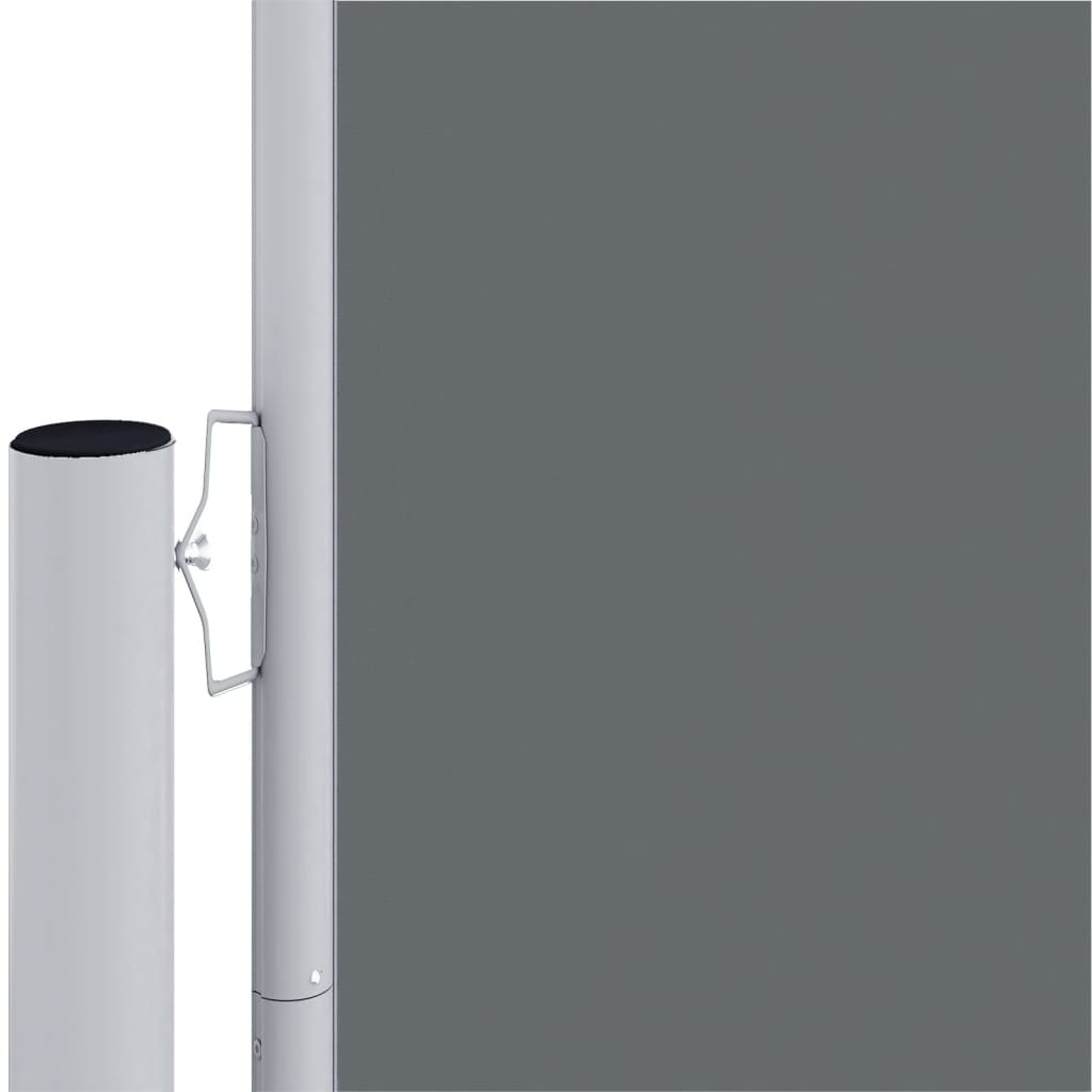 Retractable Side Awning Anthracite 63x393.7