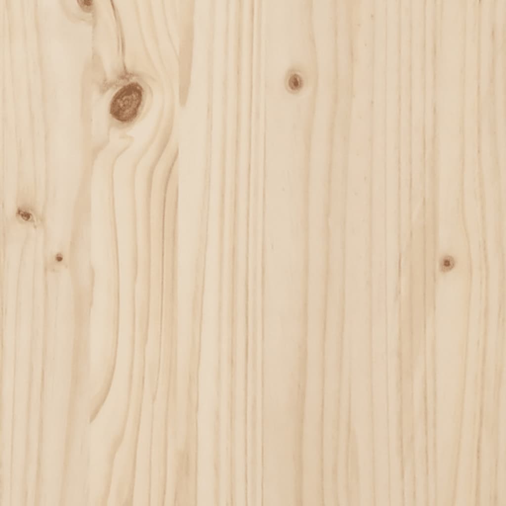 Garden Planters 2 pcs 19.7x19.7x19.7 Solid Wood Pine