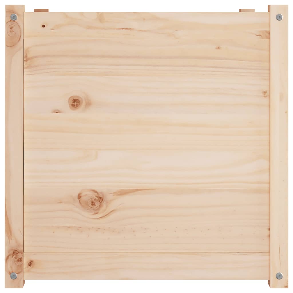Garden Planter 23.6x23.6x23.6 Solid Wood Pine