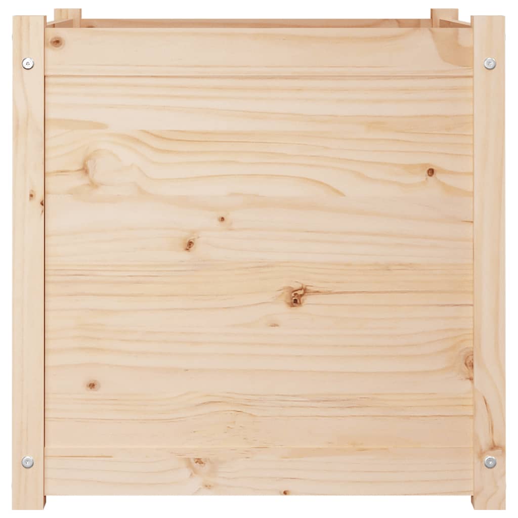Garden Planter 23.6x23.6x23.6 Solid Wood Pine