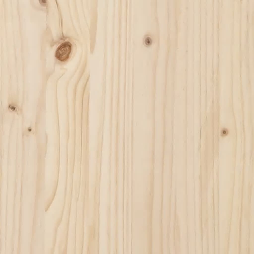 Garden Planter 23.6x23.6x23.6 Solid Wood Pine