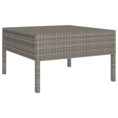 Garden Lounge Set Gray