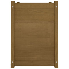 Garden Planter Honey brown Solid pinewood Large Tough