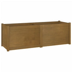 Garden Planter Honey Brown 59.1x19.7x19.7 Solid Wood Pine