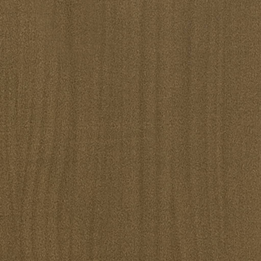 Garden Planter Honey Brown 59.1x19.7x27.6 Solid Wood Pine