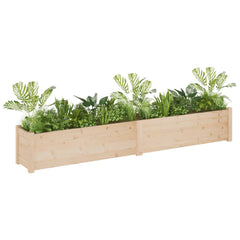 Garden Planter 78.7x12.2x12.2 Solid Wood Pine