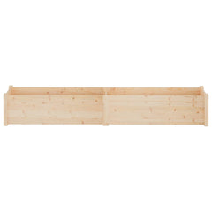 Garden Planter 78.7x12.2x12.2 Solid Wood Pine