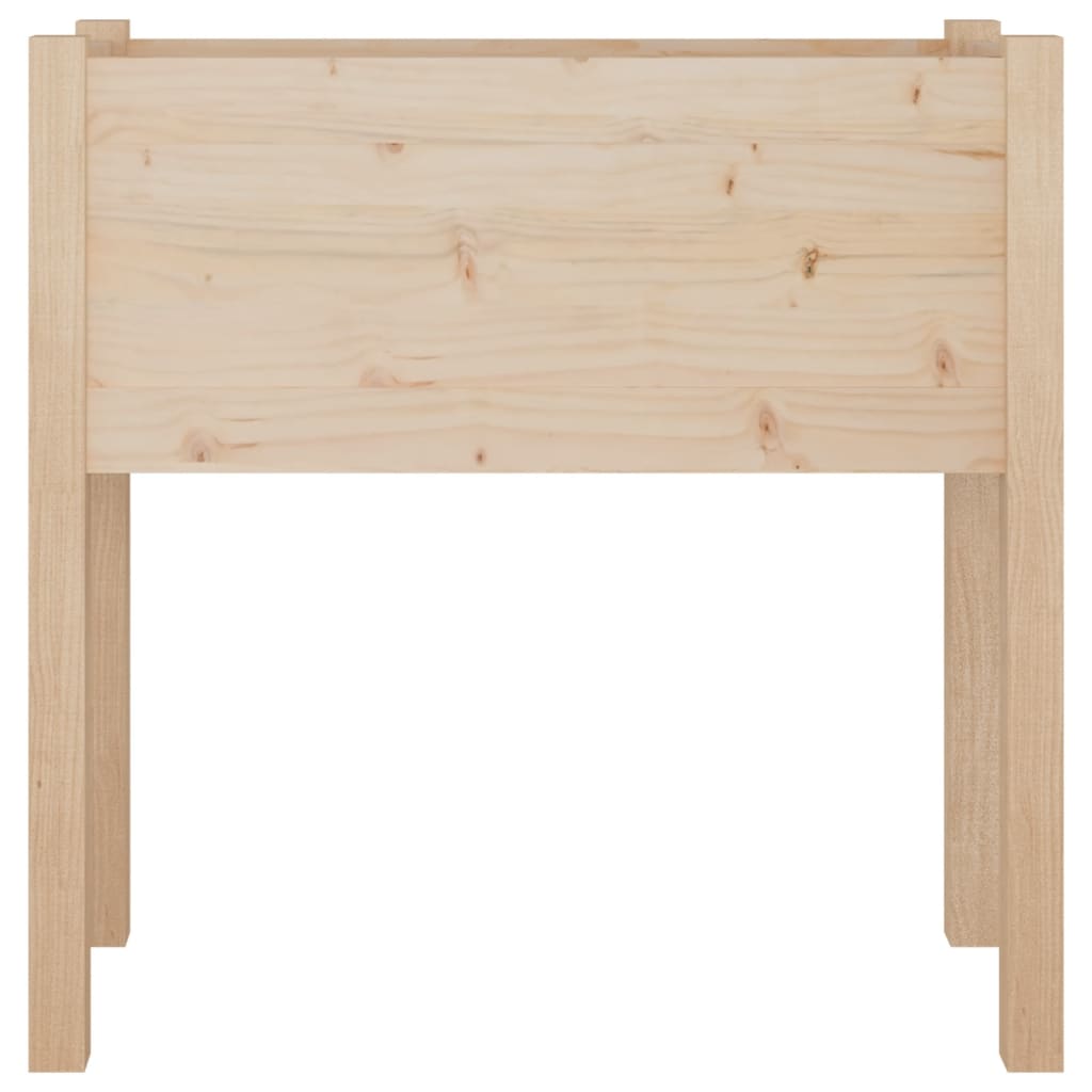 Garden Planter 27.6x12.2x27.6 Solid Wood Pine