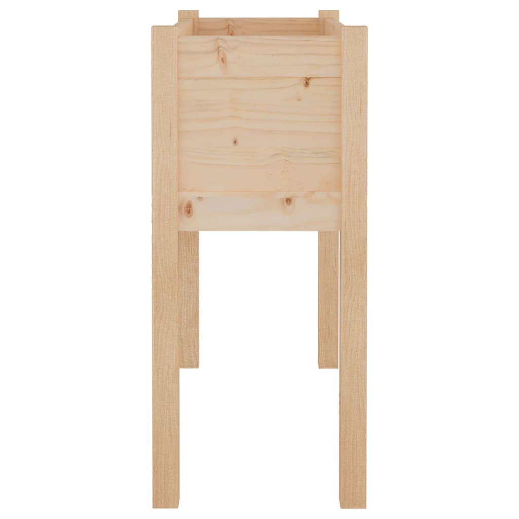 Garden Planter 27.6x12.2x27.6 Solid Wood Pine