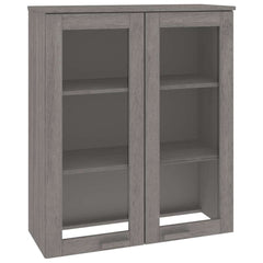 Top for Highboard HAMAR Light Gray 33.5x13.8x39.4 Solid Wood Pine