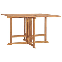 Outdoor Dining Set Teak Solid teak wood Medium Foldable