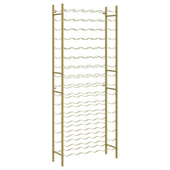 Wine Rack for 96 Bottles Gold Metal
