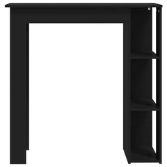 Bar Table Black Engineered wood Medium Durable Bar Table