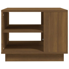Coffee Table Brown Oak Engineered Wood Medium Coffee Table