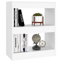 Book Cabinet White Engineered wood Medium Book Cabinet