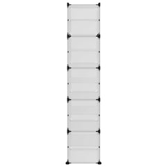 Shoe Rack Transparent 17.3x12.4x60.4 PP