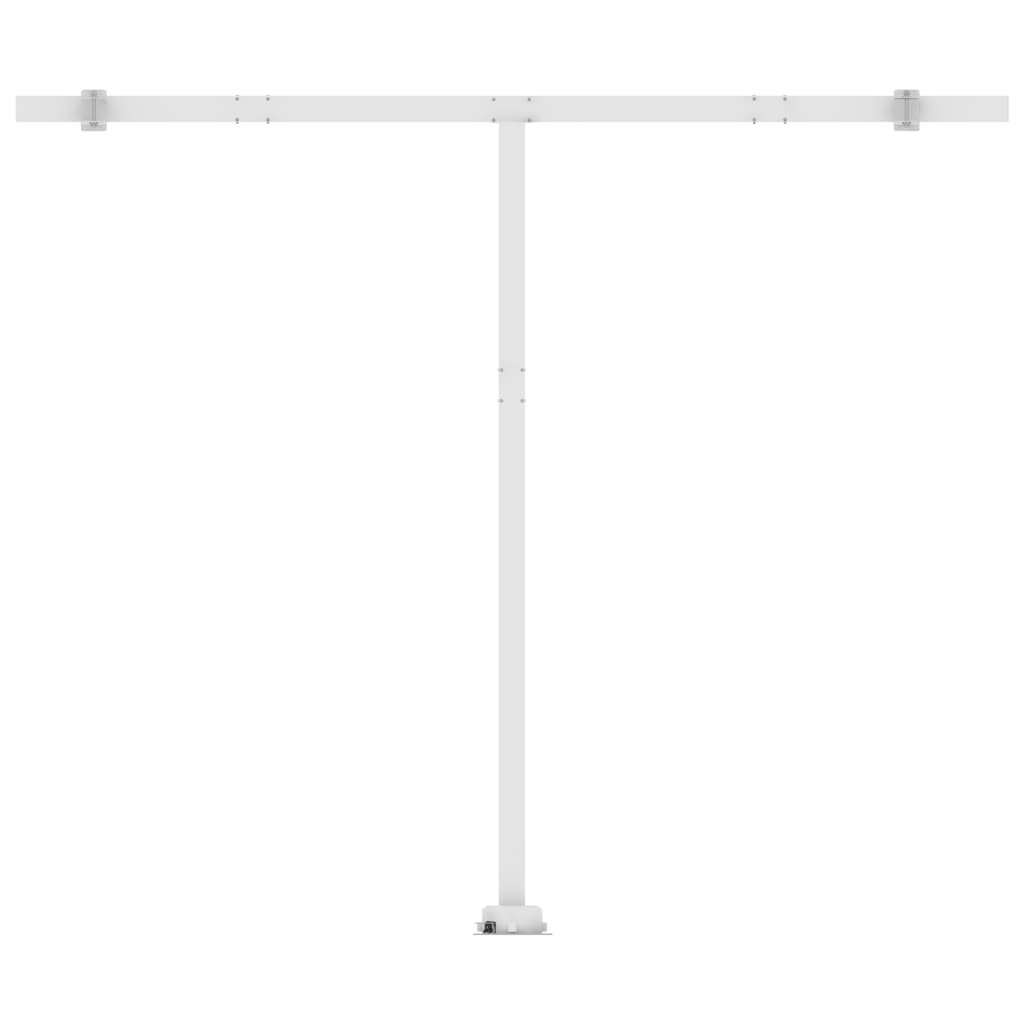Freestanding Automatic Awning 118.1x98.4 Cream