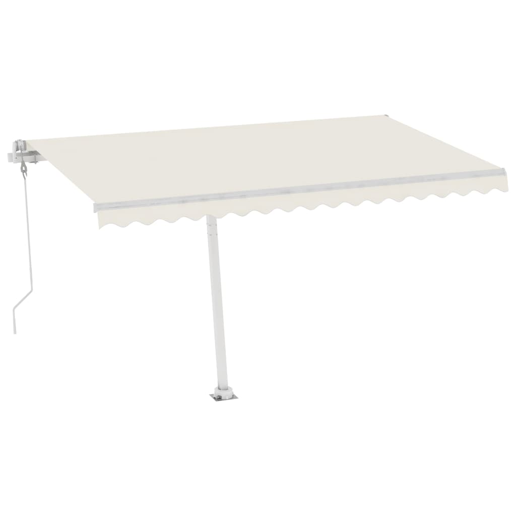 Freestanding Automatic Awning 157.5x118.1 Cream