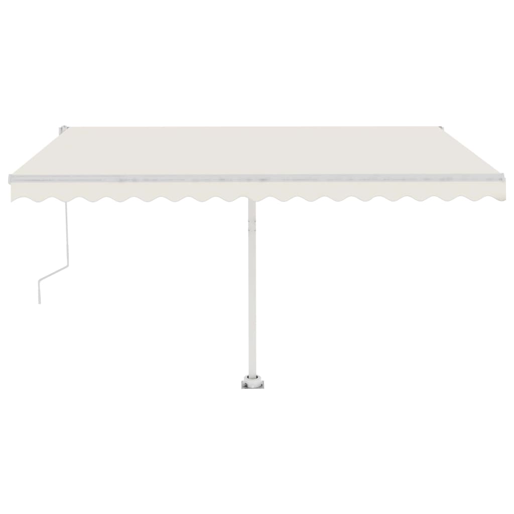 Freestanding Automatic Awning 157.5x118.1 Cream