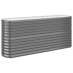 Garden Raised Bed Anthracite Powder-coated steel