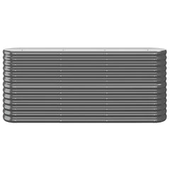Garden Raised Bed Anthracite Powder-coated steel