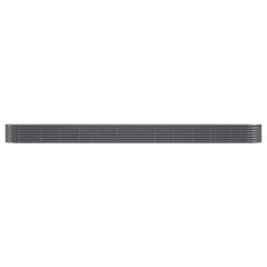 Garden Raised Bed Anthracite Powder-coated steel Extra Long