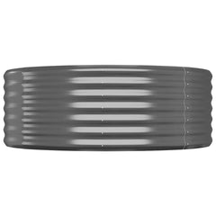 Garden Raised Bed Anthracite Powder-coated steel
