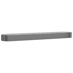 Garden Raised Bed Anthracite Powder-coated steel Large Raised Bed