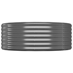 Garden Raised Bed Anthracite Powder-coated steel Large Raised Bed