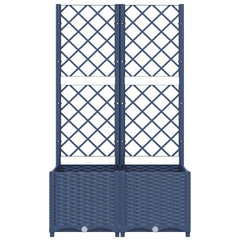 Garden Planter Blue Grey Polypropylene Large Planters