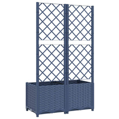 Garden Planter Blue Grey Polypropylene Large Planters