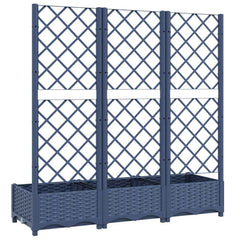 Garden Planter Blue Grey Polypropylene Large Planters