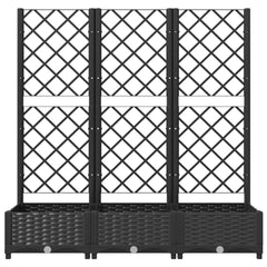 Garden Planter Black Polypropylene Large Planters
