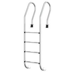 Pool Ladder Silver 304 Stainless Steel Standard Pool Ladder