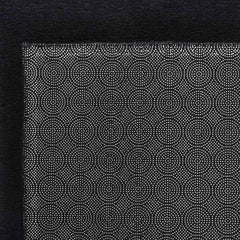 Washable Rug Soft Fluffy Short Pile 63x90.6 Anti Slip Black