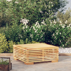 Garden Coffee Table Natural Teak Solid Teak Wood Small Durable