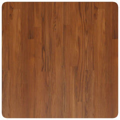 Table Top Dark Brown Solid Oak Wood 27.6 x 27.6 in square Durable